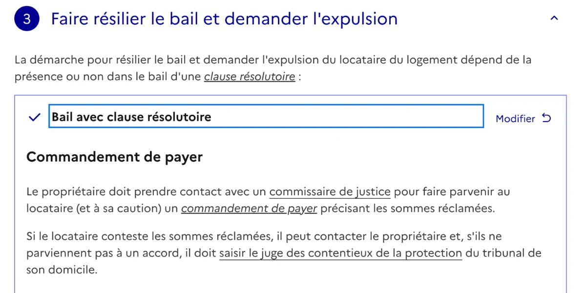 Clause résolutoire d'un bail de location : définition et guide